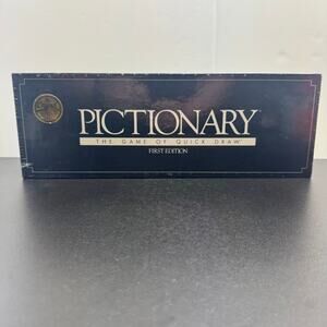 Pictionary The Game Of Quick Draw First Edition 1985 Vintage NOS Sealed